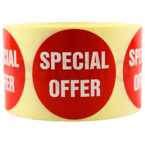 Wholesale Retail Label "Special Offer" Stickers (500) 