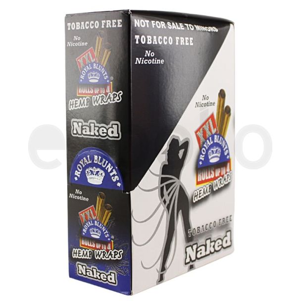 Wholesale Royal XXL Hmp Wraps - Naked 