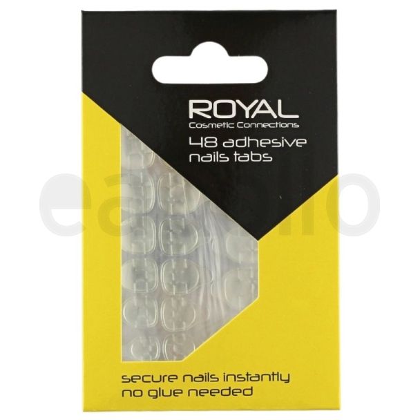 Wholesale Royal Cosmetics 48 Adhesive Nails Tabs 