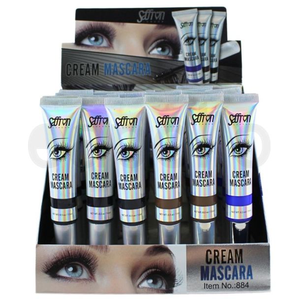 Wholesale Saffron Cream Mascara - Assorted Colours 