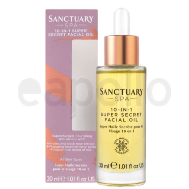 Wholesale Sanctuary Spa 10-in1 Super Secret Facial Oil 30ml 