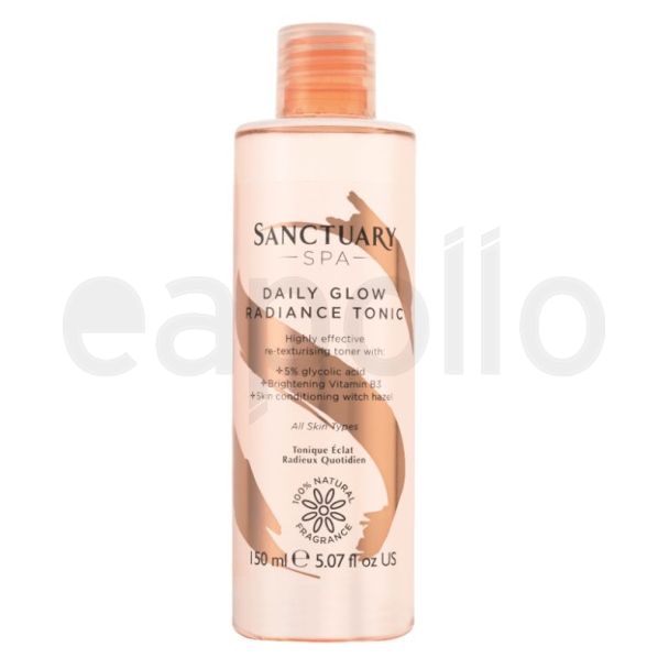 Wholesale Sanctuary Spa Daily Glow Radiance Tonic 150ml