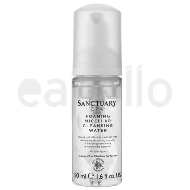 Wholesale Sanctuary Spa Foaming Micellar Cleansing Water 50ml 