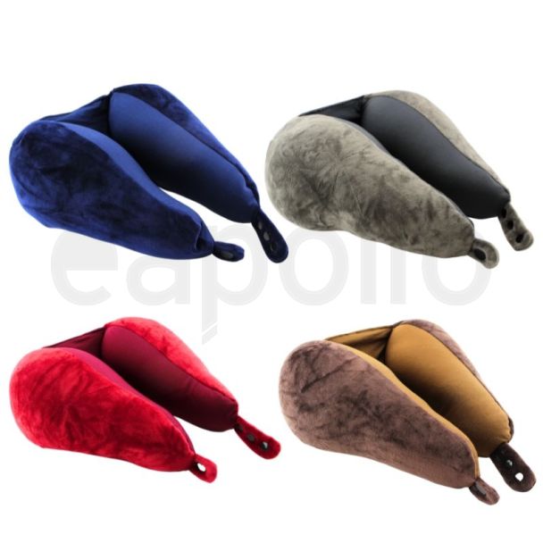 Wholesale Sculptured Neck Travel Pillow - Assorted