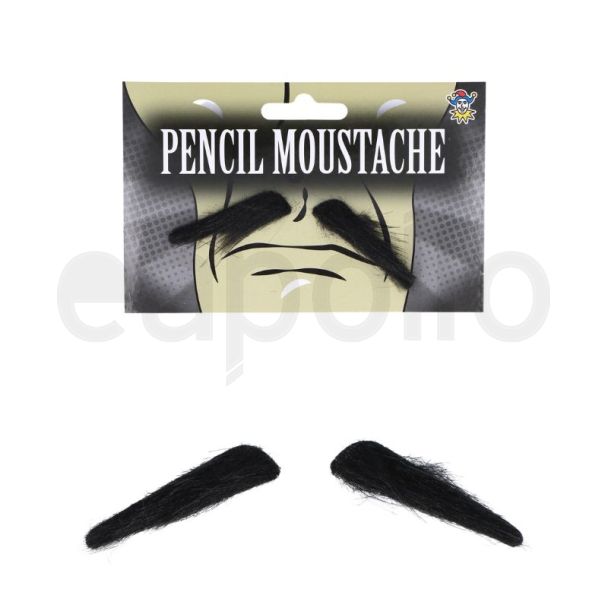 Wholesale Self-Adhesive Fake Pencil Moustache - Gangster