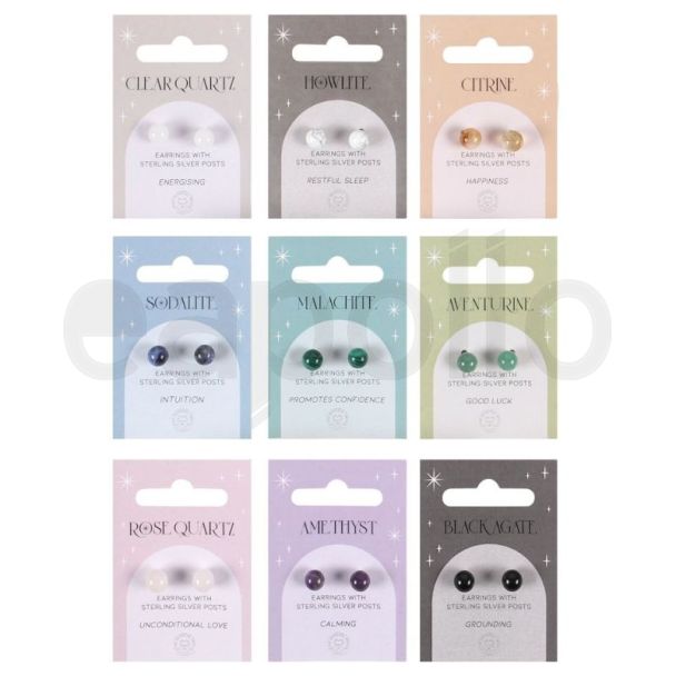 Wholesale Semi Precious Crystal Earrings 