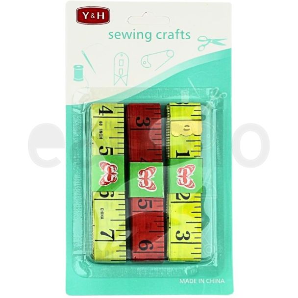 Wholesale  Sewing Crafts - Tailors Tape (3pk)