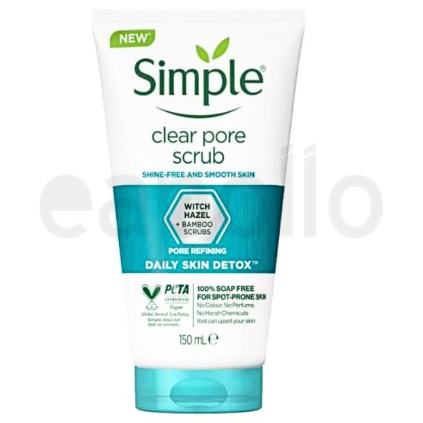 Simple Daily Skin Detox Pore Polishing Scrub