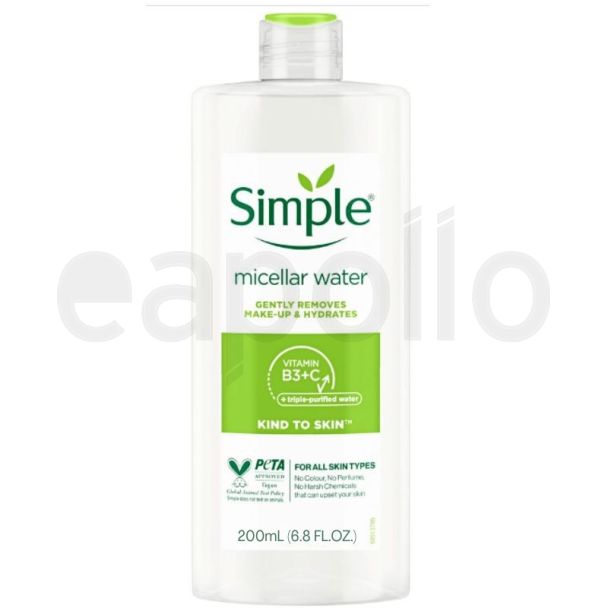 Wholesale Simple Micellar Cleansing Water - 200ml