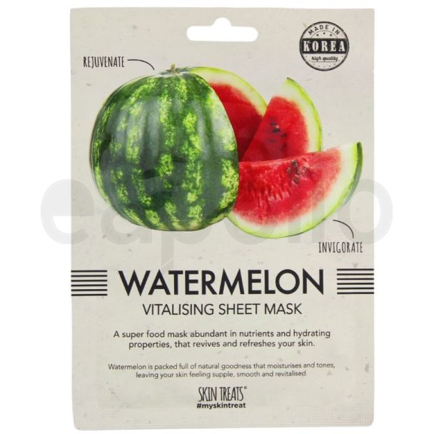 Wholesale Skin Treats Vitalising Sheet Mask - Watermelon 