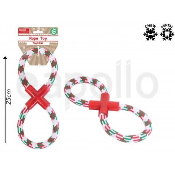 Wholesale Smart Choice Figure of 8 Rope Tug Dog Toy