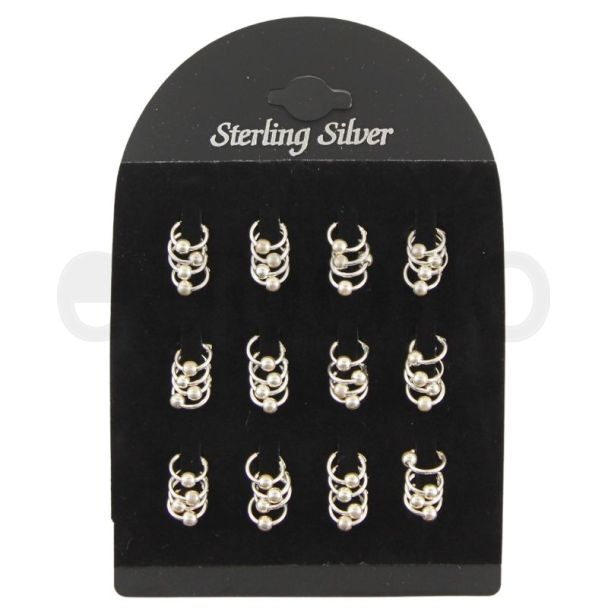 Wholesale Sterling Silver Hoop Sleepers