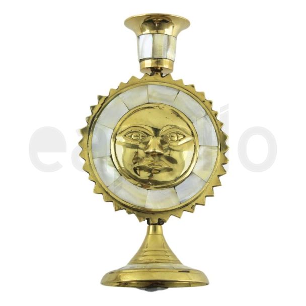 Wholesale Sun Design Metal Candle Holder -18cm