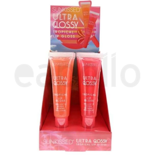 Wholesale Sunkissed Ultra Glossy Tropical Lip Gloss - Assorted 