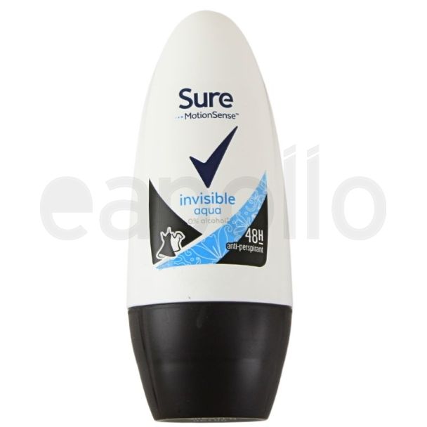 Wholesale Sure Roll On 48h Anti-Perspirant - Invisible Aqua 50ml 