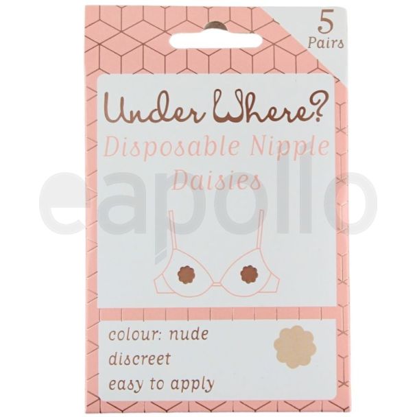 Under Where? Disposable Nipple Daisies 