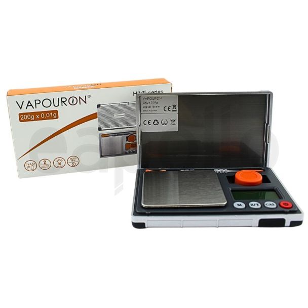 Wholesale VapourOn Digital Pocket Weighing Scale Hive-200 Series - Orange/Grey (200g x 0.01g)