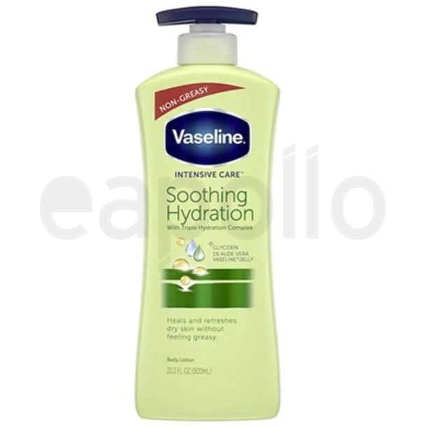 Wholesale Vaseline Soothing Hydration Pump Body Lotion - 600ml