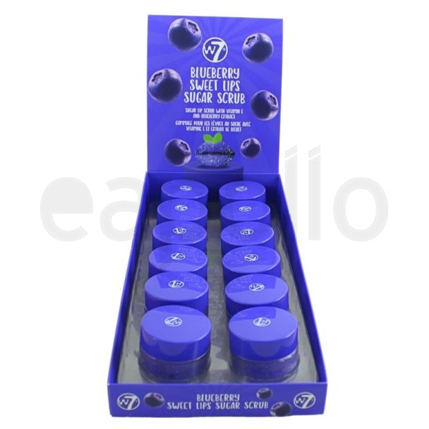 Wholesale W7 Blueberry Sweet Lips Sugar Scrub 
