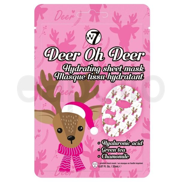 Wholesale W7 Deer Oh Deer Hydrating Sheet Mask
