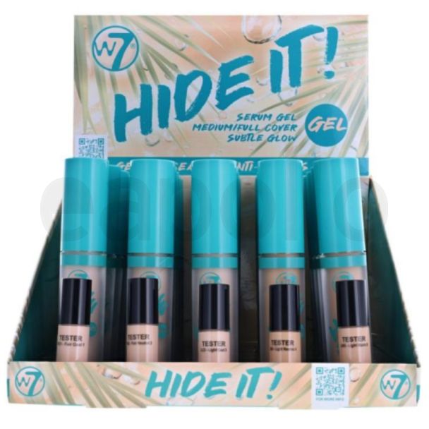 W7 Hide It! Gel Concealer - Assorted Shades (4ml)