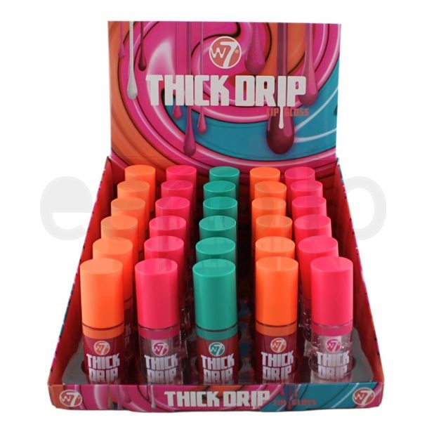 Wholesale W7 Thick Drip Lip Gloss - Assorted 