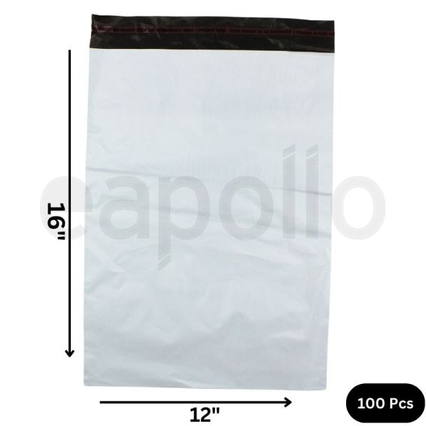 Wholesale White Seal Mailing Bags 12 x 16'' 