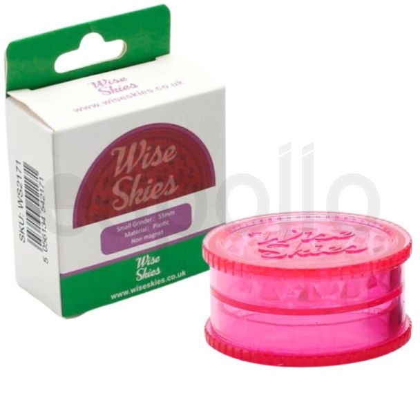 Wise Skies 55mm 3-Part Plastic Handmuller - Pink 