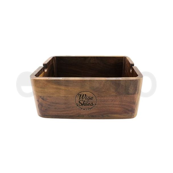Wholesale Wise Skies Walnut Small Magnetic Tray Box