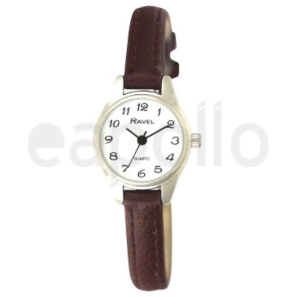 Wholesale Women's Classic Cocktail Watch - Brown / Silver
