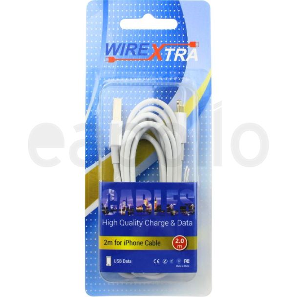 Wirextra 2m Cable For iPhone