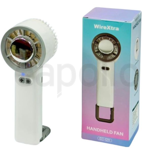 WireXtra Rechargeable Wireless Handheld Fan