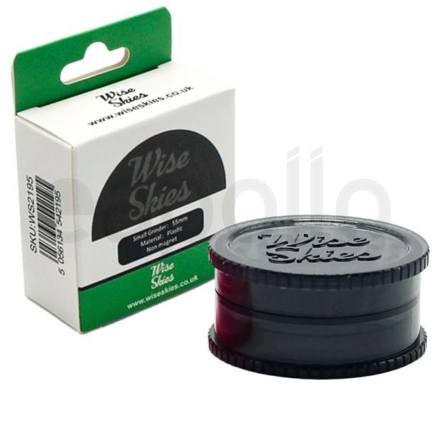 Wise Skies 55mm 3-Part Plastic Handmuller - Black 