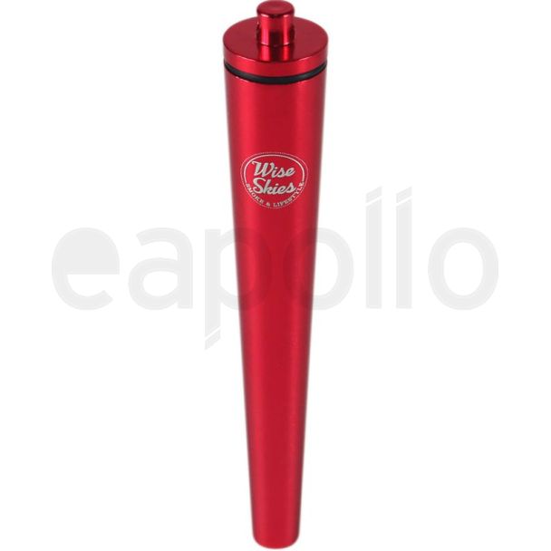 Wise Skies Metal Cone Holder - Red