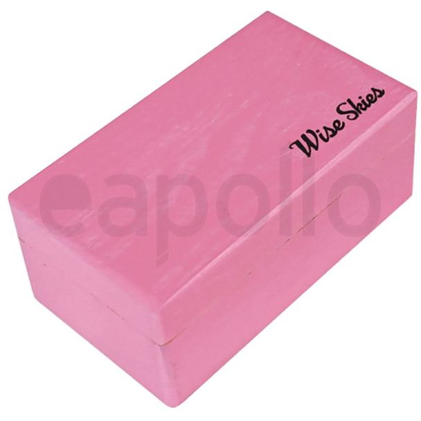 Wise Skies Wooden Mini Box -Pink