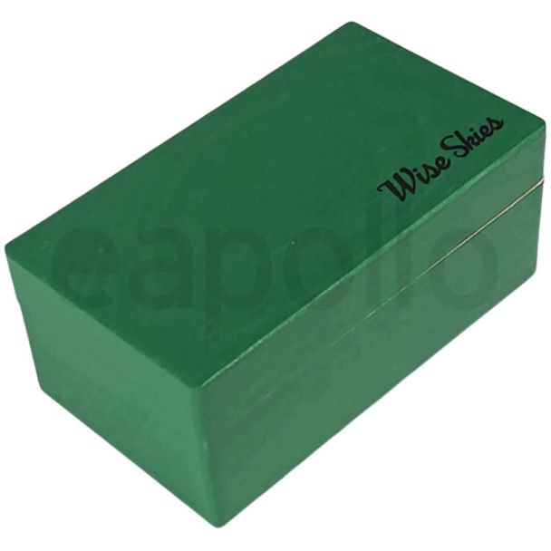 Wholesale Wise Skies Wooden Small Box -Green