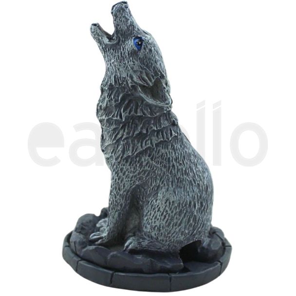 Wolf Incense Cone Holder by Lisa Parker