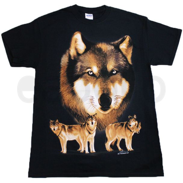 Wolf Pack Black T-Shirt