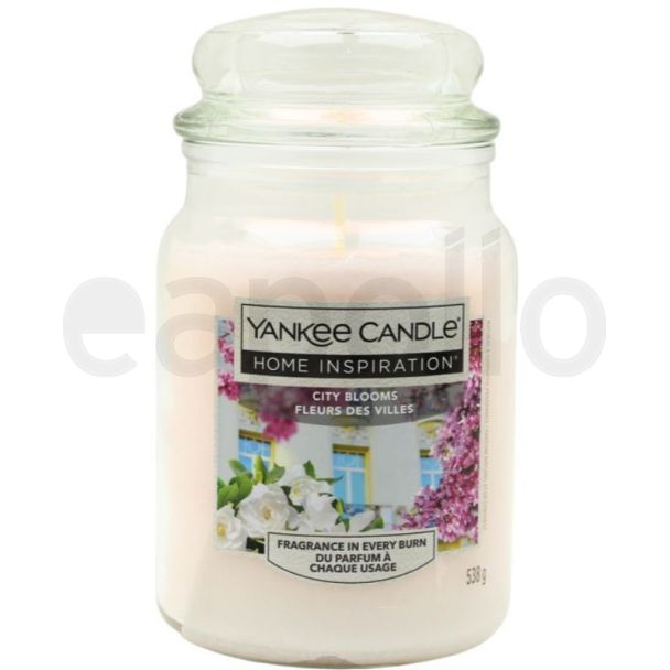 Yankee Scented Jar Candle- City Blooms (538g)