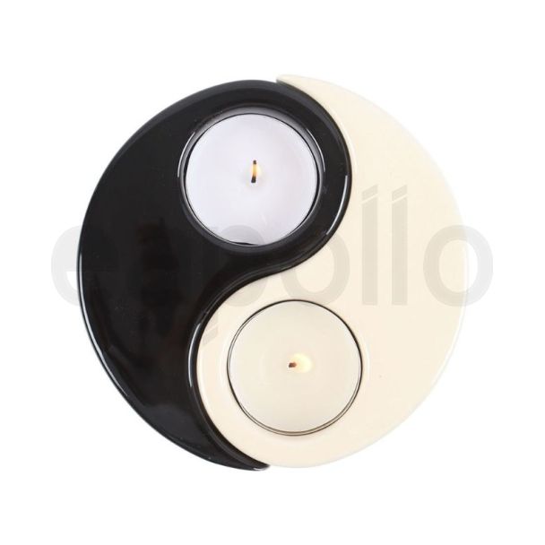 Yin Yang Tealight Candle Holder