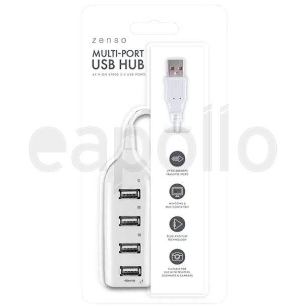 Zenso Four Port USB Hub