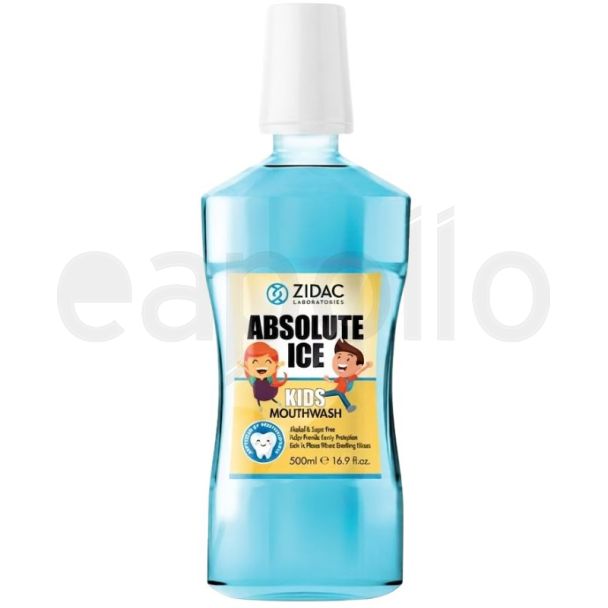 Zidac Absolute Ice Kid's Mouthwash - 500ml