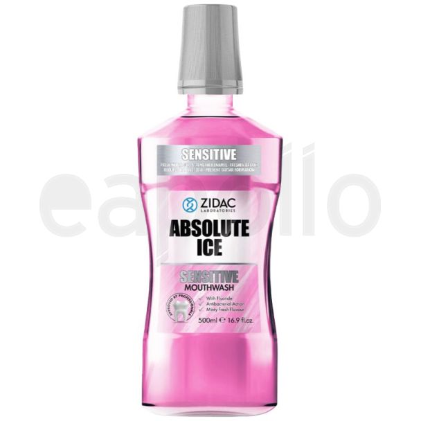 Zidac Absolute Ice Sensitive Mouthwash - 500ml