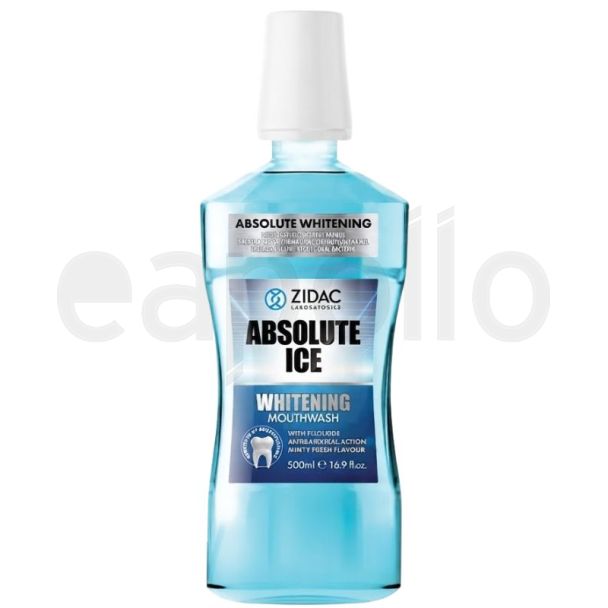 Zidac Absolute Ice Whitening Mouthwash - 500ml