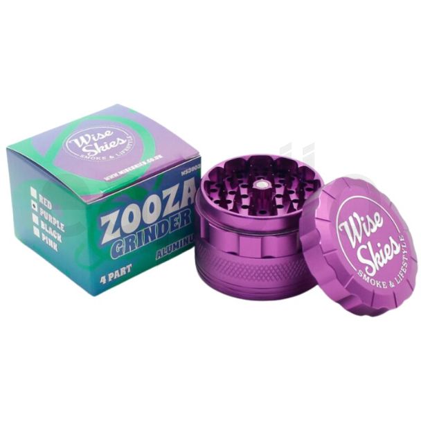 Zooza 4-Part Metal Handmuller -Purple