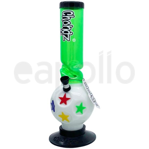 Chongz "Kier Star Man" Acrylic Ice Waterpipe - Assorted - 12 Inch