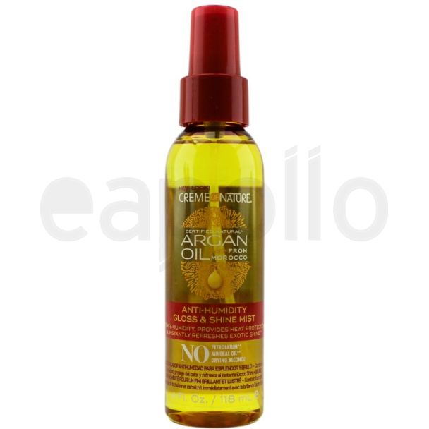 Creme Of Nature Argan Oil Anti-Humidity Gloss & Shine Mist - 118ml 