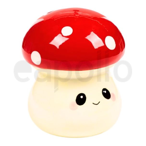 Cute Mushroom Shaped Ceramic Money Box