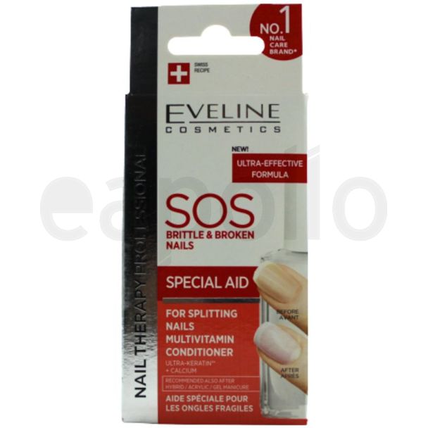 Eveline Therapy Professional SOS Brittle & Broken Nails-12ml