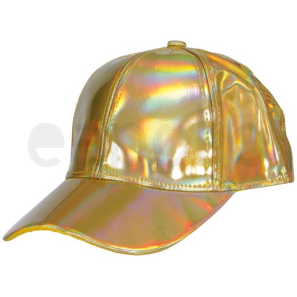 Gold Metallic Baseball Cap